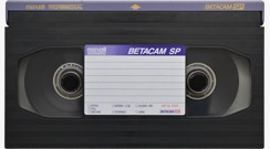 Digitalizace / převod BetaCAM videokazet